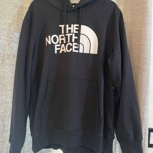 The North Face Black and White Logo Hoodie